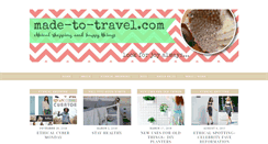 Desktop Screenshot of made-to-travel.com